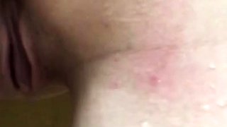 Close up teen foot worship