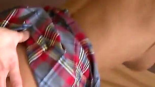 Hot Student Jasmine Rouge Flirts and Fuck with Huge Cock in Her Asshole