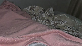 Step mom hand slip under step son underwear handjob his dick