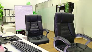 Nude lesbian secretaries