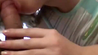 Curly haired teen with slightly haired pussy gets fucked passionately