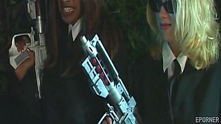 Women In Black - Outdoor Sex