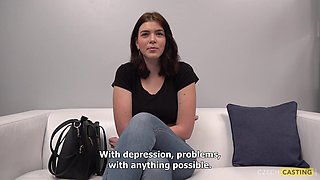 Czech Casting’s Sandy Heat in a Bold Audition Passion Rush