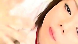 Asian Schoolgirl Drooling Blowjob And Cumplay