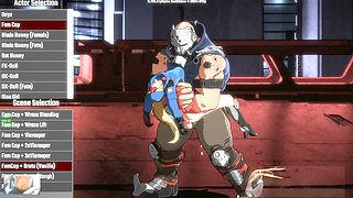 Bad girl, hardcore, platinum-blonde