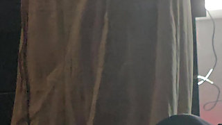 Step mom in panties in front of step son big dick without shame