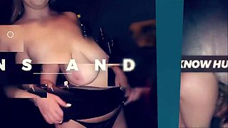 Busty Milf Blonde Deepthroats Cocks At Gloryhole