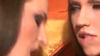 Valleria and Eufrat Are Lesbians Who Get Excited with Sex Toys and Lick Their Pussy