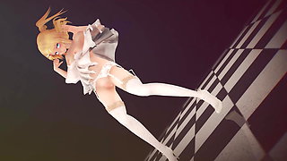 Mmd R-18 Anime Girls Sexy Dancing clip 9