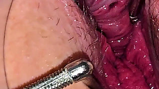 Cervix Play and Peehole Fuck Close up!