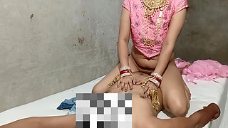 Punjabi Bride Rides on Dick of Her Husband