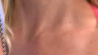 Blonde Big Tit Boss MILF Angela Gets Her Hairy Pussy Fucked in the Office