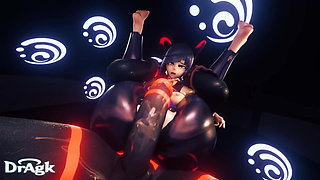 Yelan Genshin Impact Hentai Animated Compilation Sex She Loves Hilichurls