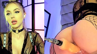 Blonde Dual Cam View by Her Fuck Machine