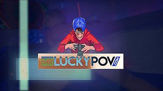 Brace Face Brunette Not As Innocent As She Looks ft. Tiana Blow by Mr Lucky POV: Porn