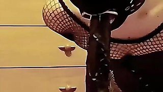 Cock Hole Is Open for Customers - Ring Gagged Cock Slut Rides Again