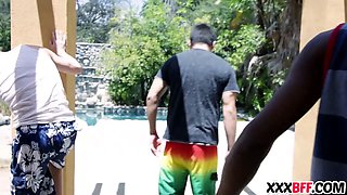 Summertime bbq and Big Cocks