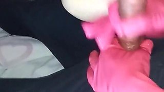 Wife Handjob Cumshot Motel