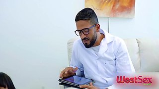 Mariana Torres And Tony Brooklyn In Doctor Decides To Help Patient With Sexual Relaxation