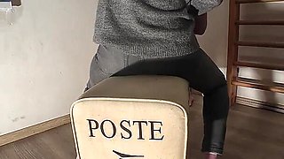 Jeans Breathplay and Slave Orgasm