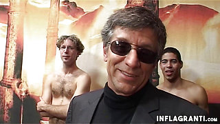 Skinny swingers taking dicks