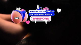 Horny lady blows spunk in car, fledgling sex, ideal teen.