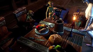 Huge Boobs Asian MILF Gangbang by Monster Dicks in 3D Cartoon