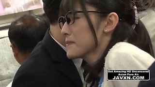 Fucking This Asian MILF On The Bus