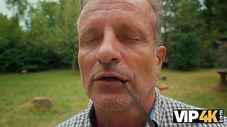 VIP4K. Dick blowing surprise from unfaithful fiancee ft. Mia De Vil  George Uhl: Porn