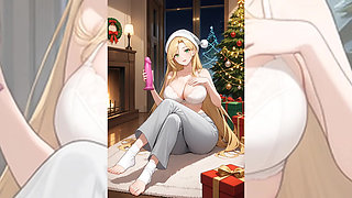 Cozy Anime Christmas Sex