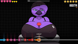 SHOOTING ROPES ON ZOES FACE AFTER A HARD MODE TITJOB! - Beat Banger