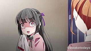 They masturbate in their gym clothes and then get naked and have sex.