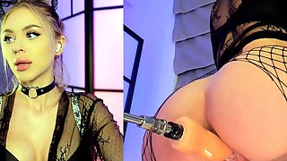 Blonde Dual Cam View by Her Fuck Machine