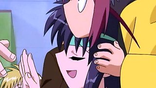 Crazy anime cartoon