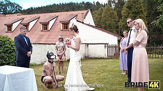 Awesome Falco White's wedding day porn