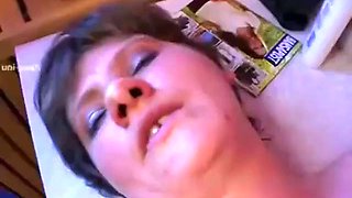 Russian mature Alina and son