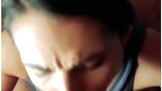 Hot Horny Brunette Drinks Hot Cumshot Before Go To Bed - Steve Mori Leak 2