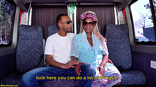 Ebony Granny BBC Asss Fucked While Driving