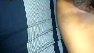 While being caressed by two white cocks from the boarding school stepsister, she fingered Hutta