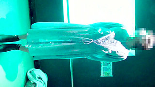 Mayu NO73 Aquarium Exposure Date in a Naked Transparent Dress & Immediate Gokkun Breaking In