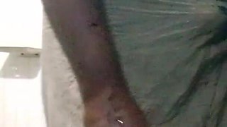 Brother Swallows Cum in Shower, Sister Sucks Old Brother's Cock and Ejaculates
