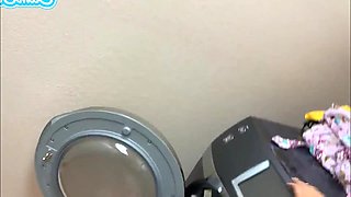 Banged My Stepsister While Doing Laundry POV Sex