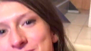 Young Cuck Watch His 18yo GF with Hairy Pussy Get Fucked by My BBC