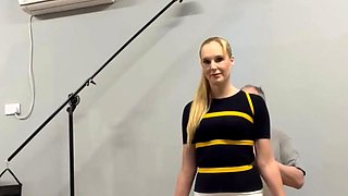 slut his tall blonde fetish flashing ass on live webcam