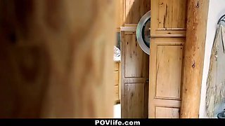 Povlife - busty Keisha Grey rails a big penis