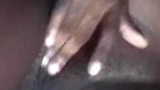 Rubbing Fingering My Pussy with Tampon on