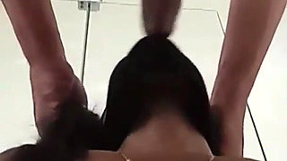 Nylon Hood Fetish MILF Blowjob Compilation