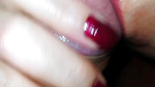 I sucked my friend's cock for a long time until he came in my mouth, then he fucked me hard