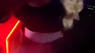 Beautiful blonde nanny and big boobed blonde MILF get pumped