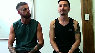 Tattooed Australian Elijah And Mateo Enjoys Anal Fuck